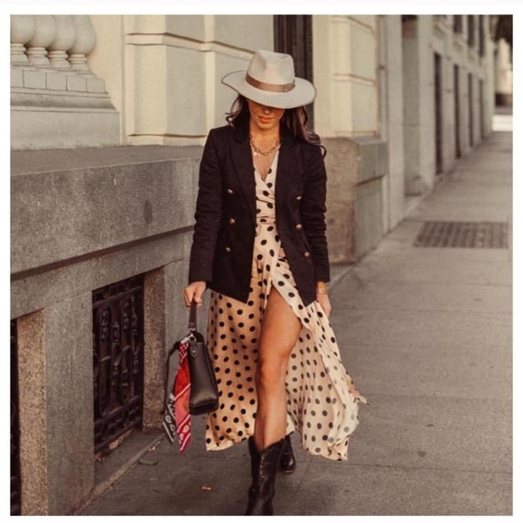 GORGEOUS ZARA NWT Polka Dot Dress - Picture 7 of 8